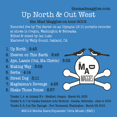 front cover of up north & out west