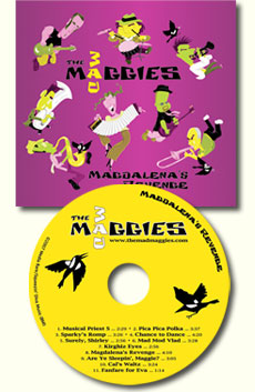 magdalena's revenge cd cover and disc art