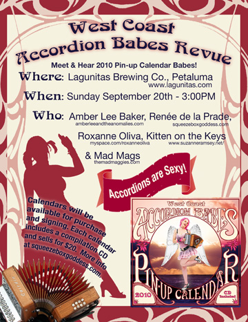 Accordion Babes Revue Poster