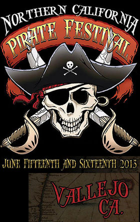 nor cal pirate fest poster